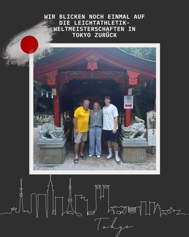 ✨ Weltmeisterschaften Tokyo 2025 mit Kathi und Steven✨

Mit Katharina Maisch und Steven Richter vertraten zwei Athleten die Farben des LV 90 bei der WM in Toyko. Dabei erreichten beide beachtliche Ergebnisse!

Kathi:
„Das Finale war auf jeden Fall das Ziel, daher bin ich glücklich, das jetzt endlich erreicht zu haben. Von der Weite her hätte ich mir im Finale mehr erhofft, aber ich denke, Platz 11 in der Welt kann sich sehen lassen.“

Steven:
„Schade, dass es mit dem Einzug in das Finale nicht geklappt hat. Das Niveau im Diskuswurf ist sehr gestiegen. Mit meiner Weite von 64,06m war es ein solider Wettkampf von mir.“

Wir gratulieren den beiden zu einer tollen Saison! Beide haben durch ihre Leistungen bei der WM die Norm für die Europameisterschaft 2026 in Birmingham erfüllt 💪🏼

Der vollständige Artikel zur WM befindet sich auf unserer Homepage. #lv90erzgebirge 

#worldathleticschampionships #leichtathletik #tokyo #shotput #discusthrow

@leichtathletikverbandsachsen 
@dlv_online